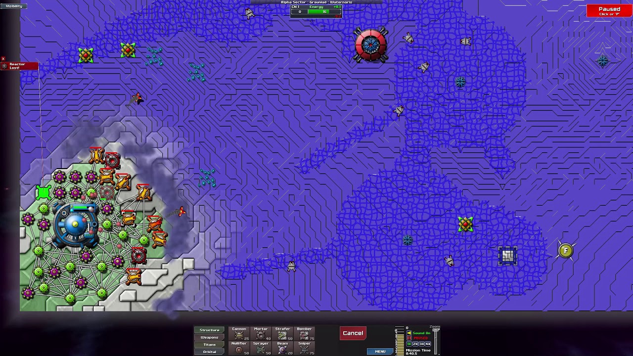 Creeper World 3 Alpha Sector: Grauniad - Waternaris