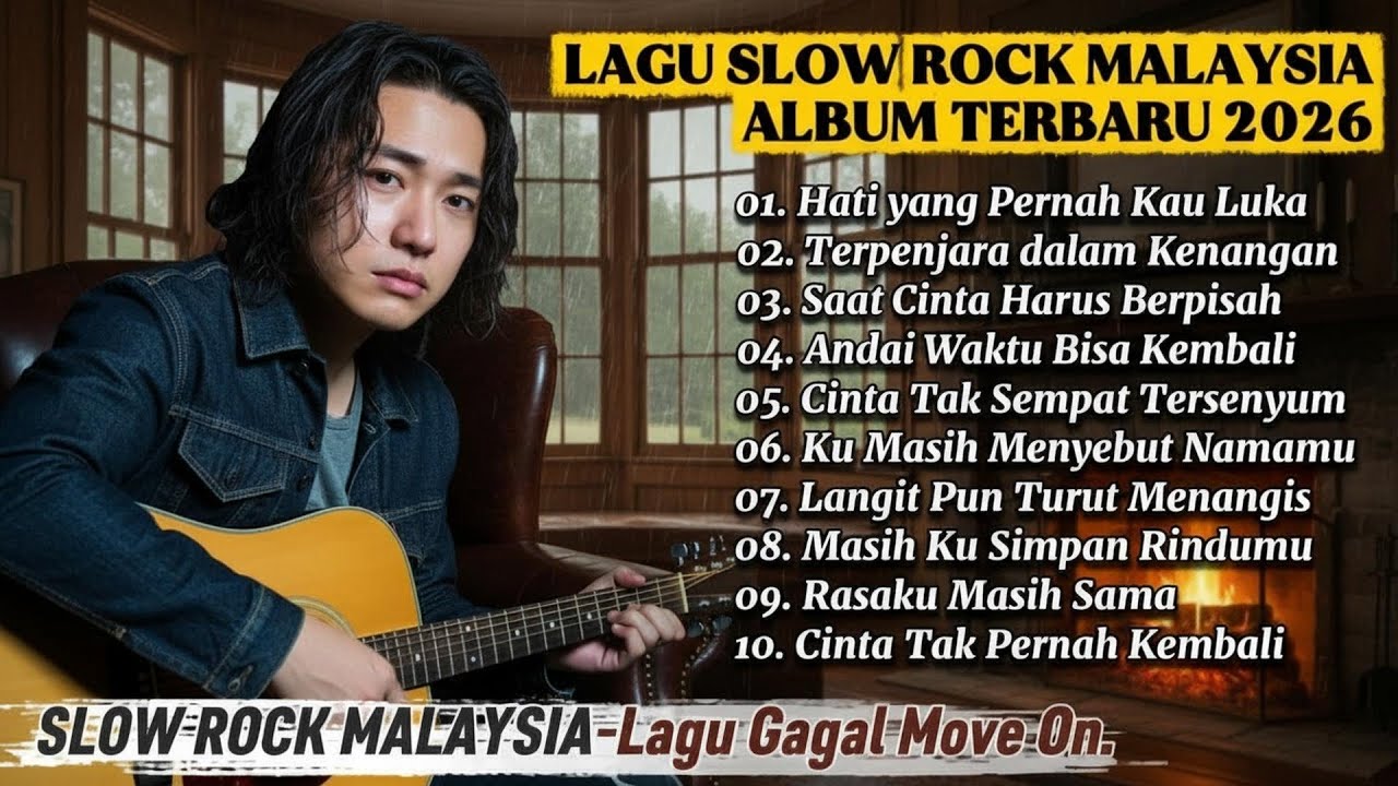 Lagu Slow Rock Malaysia terbaru 2026 | Paling sedih Menyayat hati | Enak didengar saat santai
