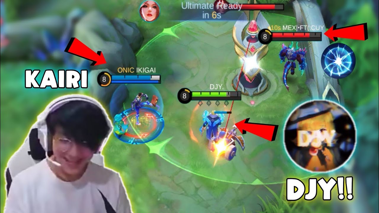 ONIC Kairi Got Carried By DJY in A Rank Game..🗿