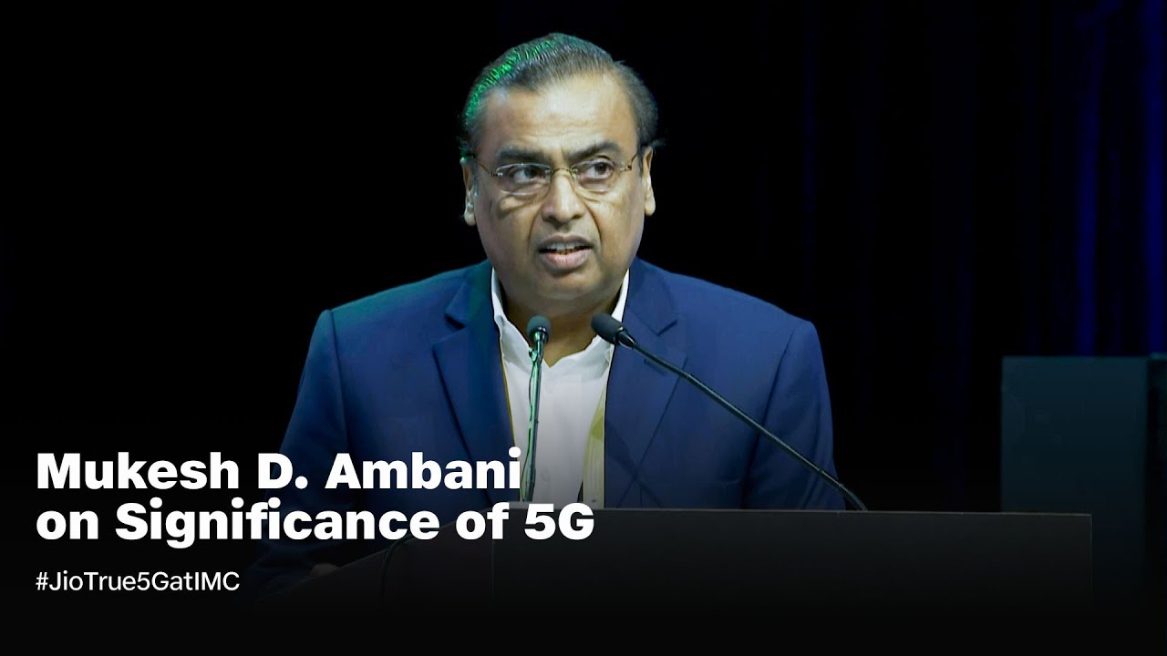 How 5G Will Accelerate the Growth of the Indian Economy #JioTrue5GatIMC