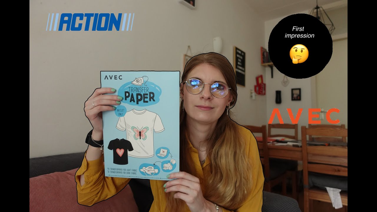 First Impression:T-shirt maken met Avec transfer papier