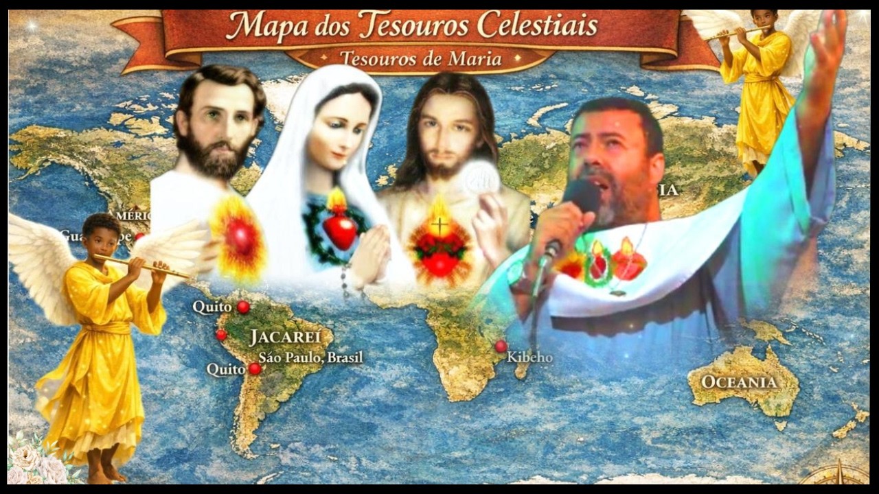 🎶 MARCOS TADEU – Arqueólogo Celestial Revelou os Tesouros de Maria  [Musica de Homenagem]