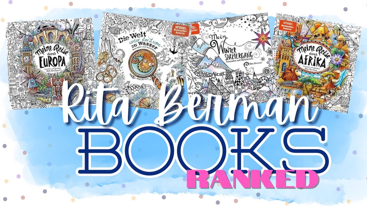 RANKING All Of My Rita Berman Books - Which Is My FAV & Why