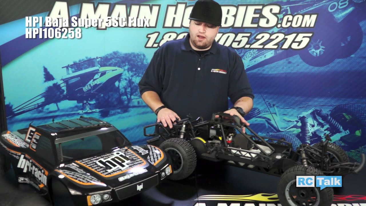 1/5 Scale R/C Trucks - Losi 5IVE-T, HPI Racing Baja 5SC, Redcat Racing X-SC