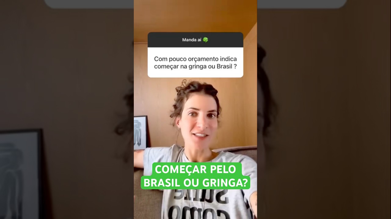 VENDER NA GRINGA OU NO BRASIL PRIMEIRO COMO AFILIADO? #vendernagringa #afiliadonagringa