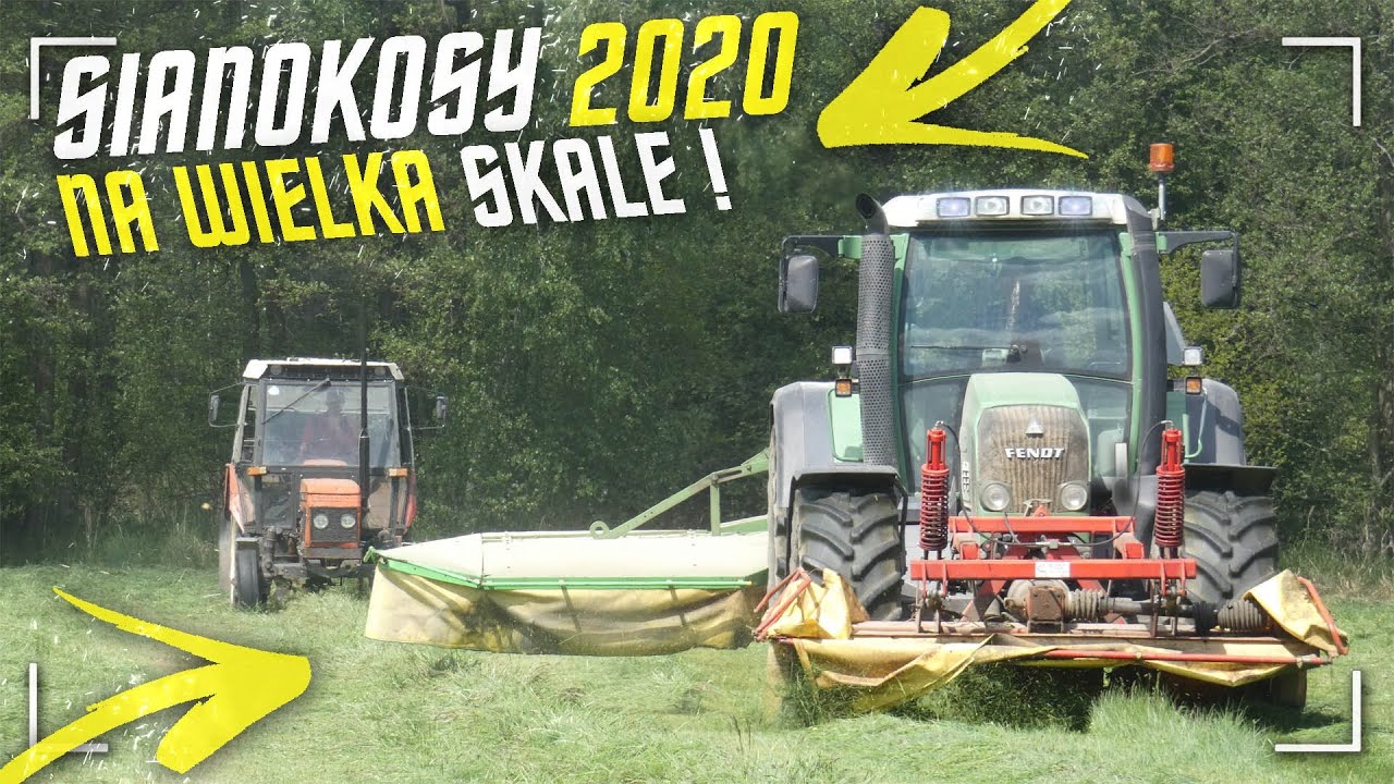 ㋡Sianokosy 2020㋡2xFendt&3xZetor㋡1 pokos㋡AgroKamil㋡GrKasprzak㋡