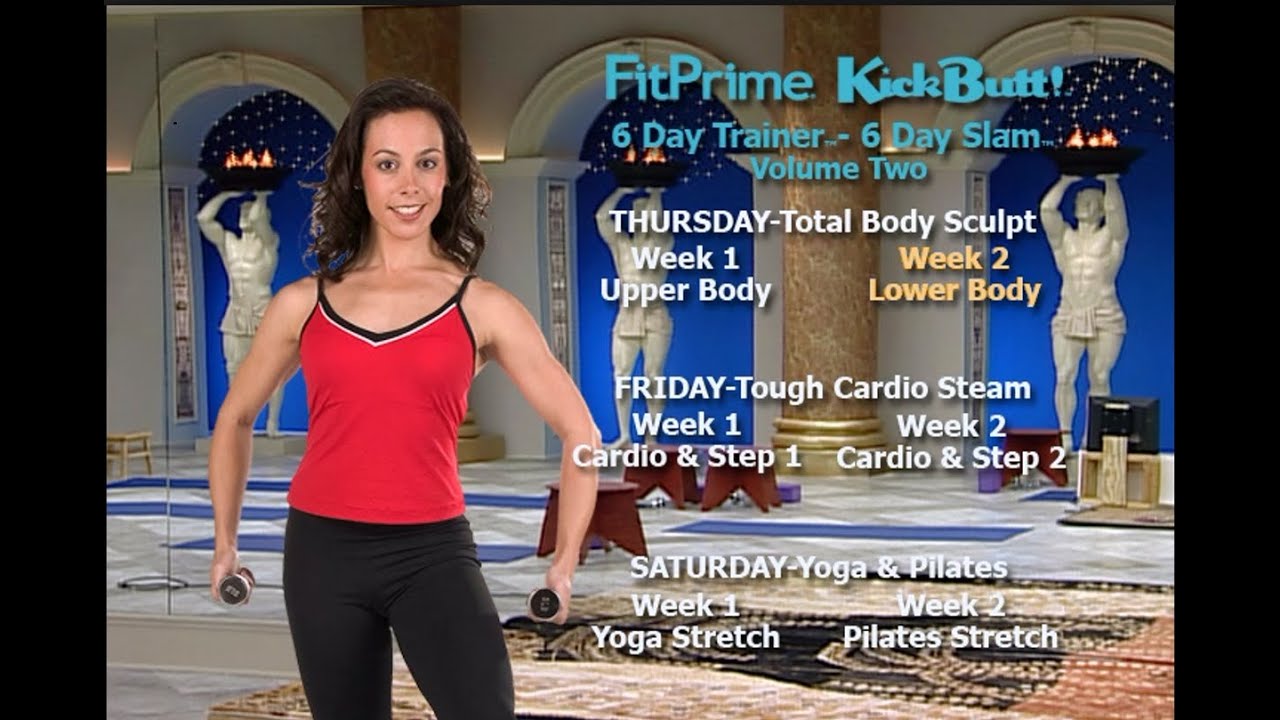 FitPrime KickButt! 6 Day Trainer 6 Day Slam Volume Two