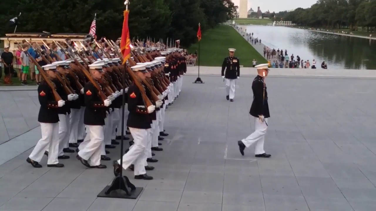 Marine Corps Sunset Parade