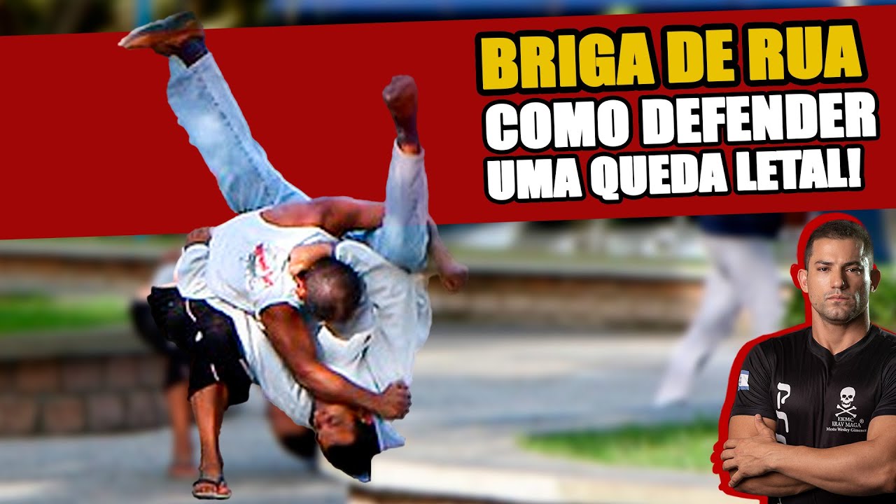 COMO DEFENDER QUEDAS NA RUA | JIU JITSU X KRAV MAGA