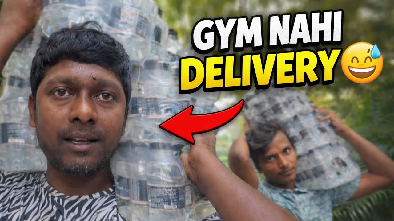 “BKC se Lower Parel Tak Delivery 🚚 | Pani ke Case Utha-Utha ke Haal Kharab 😅 Mumbai Delivery Vlog”