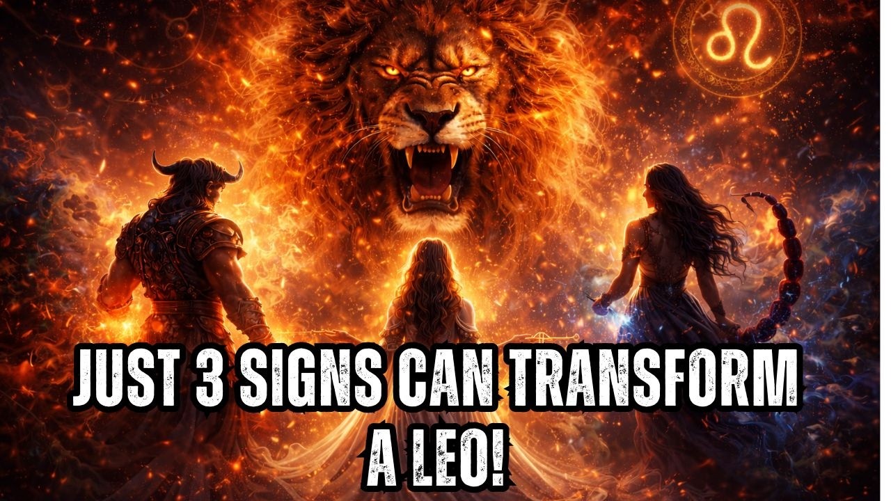 LEO - ONLY 3 SIGNS CAN CHANGE A LEO'S LIFE!