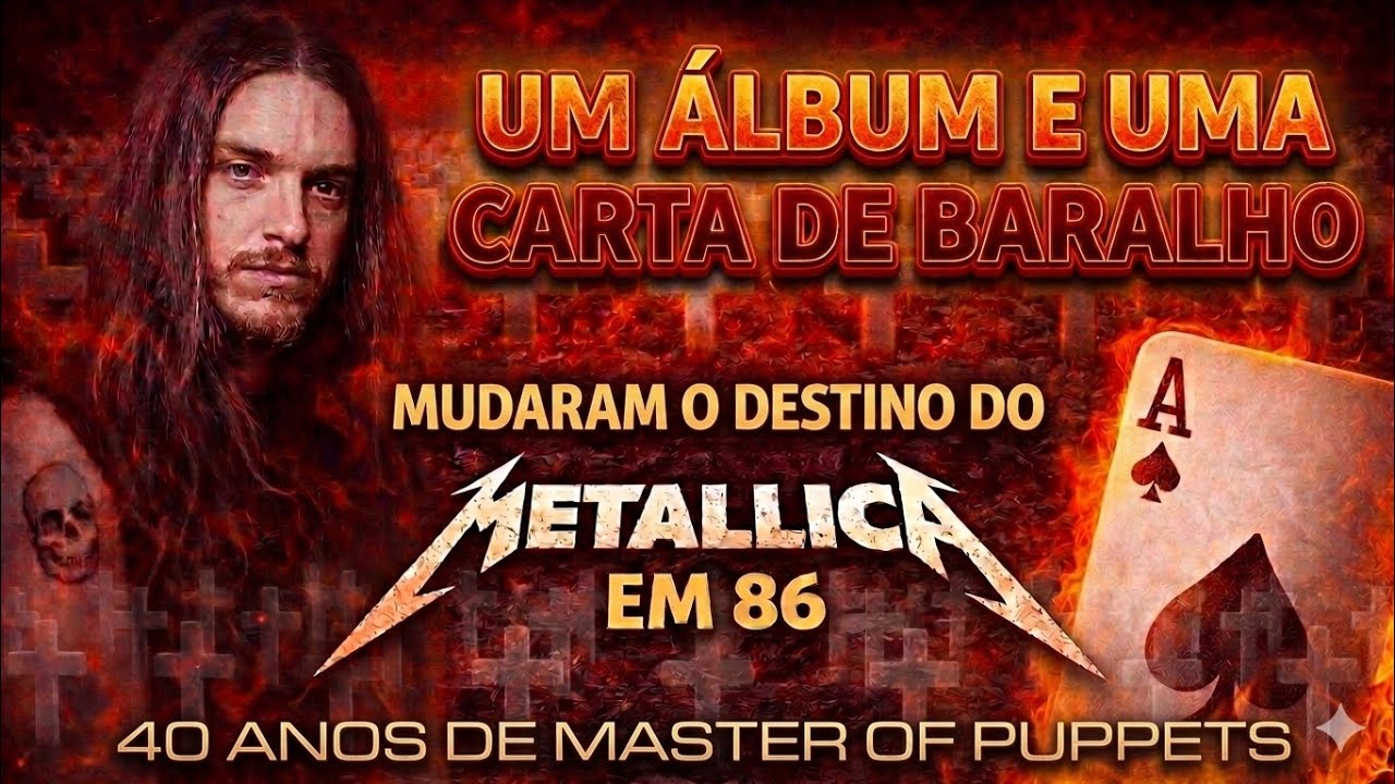 METALLICA 40 anos de MASTER OF PUPPETS o maior CLÁSSICO da banda e o DESTINO definido em uma carta!