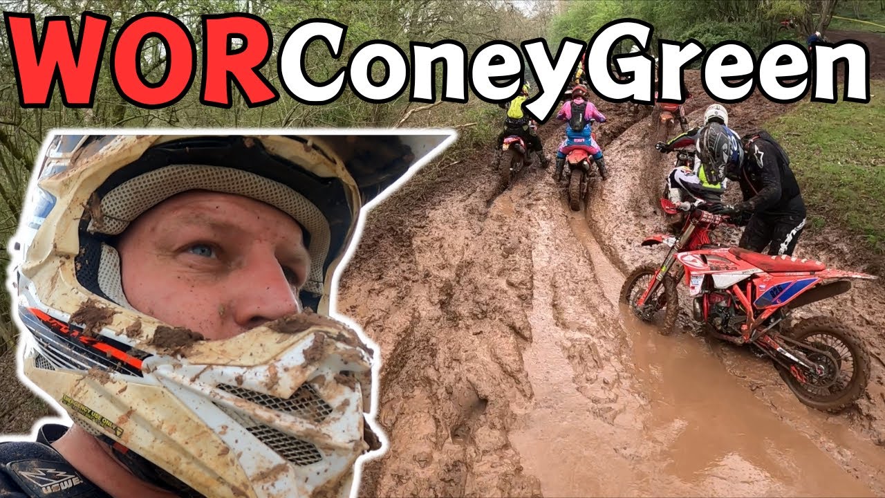 Crawling round the first lap of Coney Green Enduro, WOR Events 2024