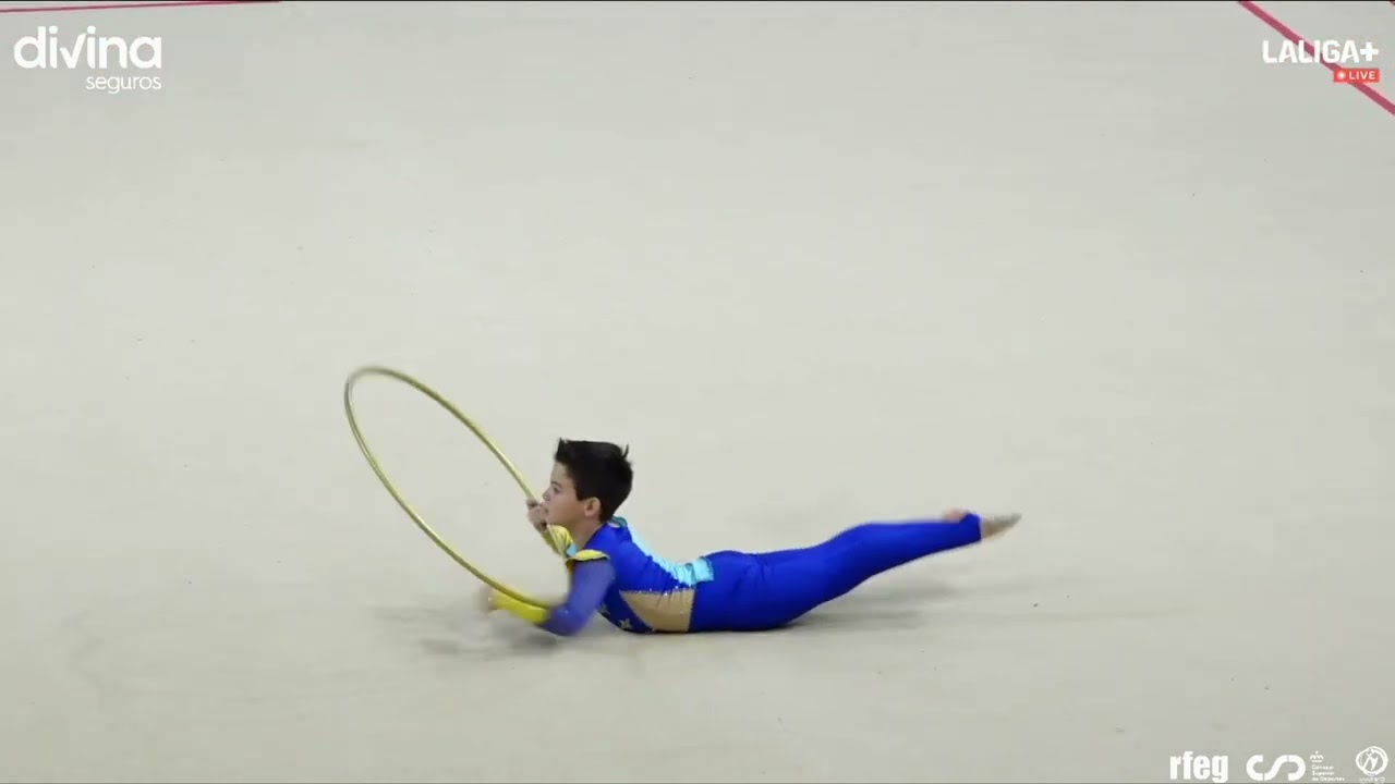 ALEX ALFARO -- CLUB ANSOÁIN ( NAVARRA ) -- CAMPEONATO DE ESPAÑA GIMNASIA RITMICA  GUADALAJARA 2025