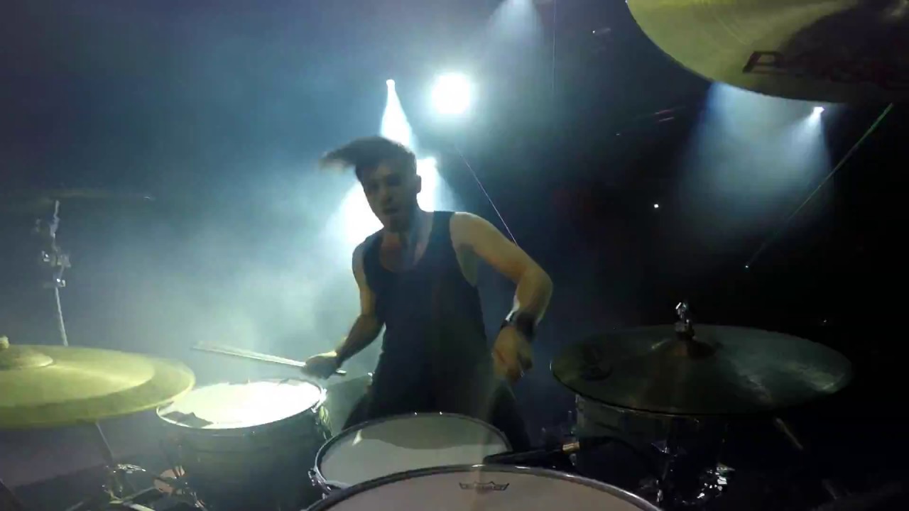 2CELLOS - Thunderstruck [Live at Arena di Verona] - DRUM CAM - Dusan Kranjc
