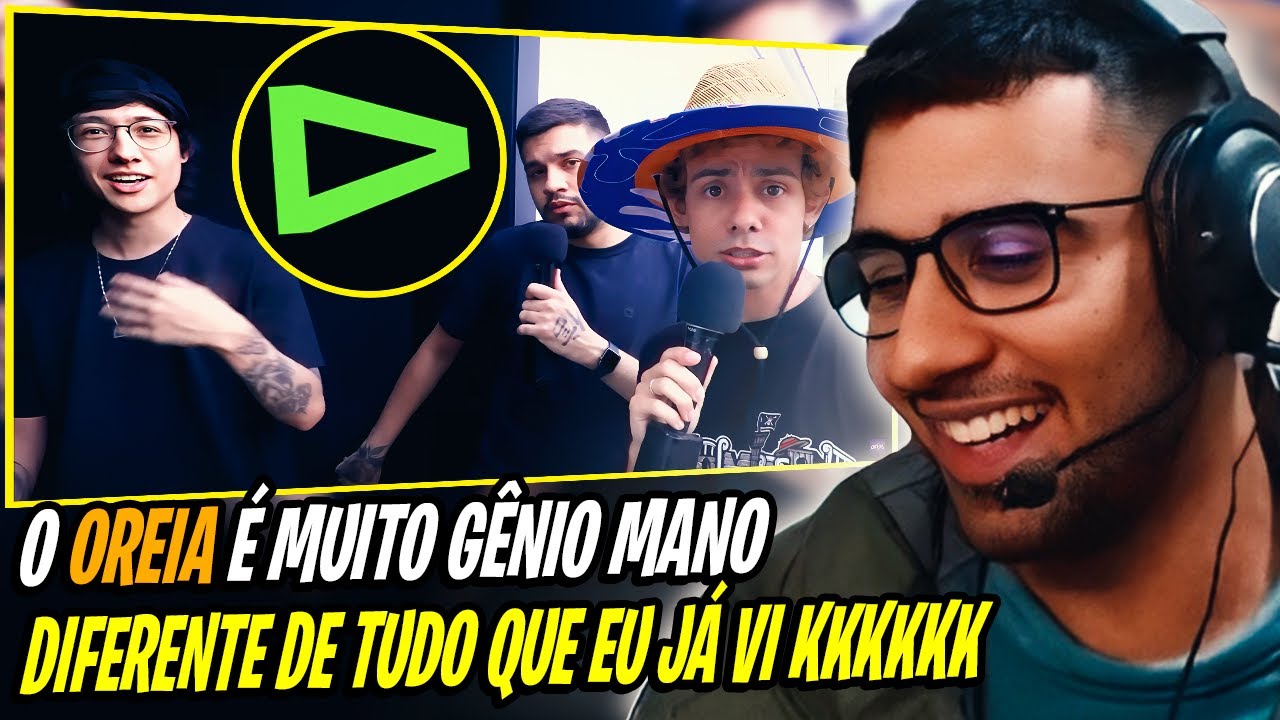 ABSOLUT REAGINDO AO DUDÃO E OREIA INVADINDO O CT DA LOUD