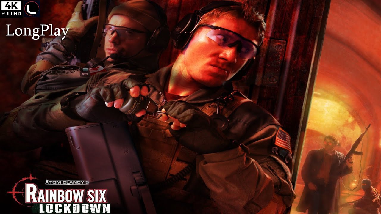 PC - Tom Clancy's Rainbow Six: Lockdown - LongPlay [4K:60FPS] 🔴