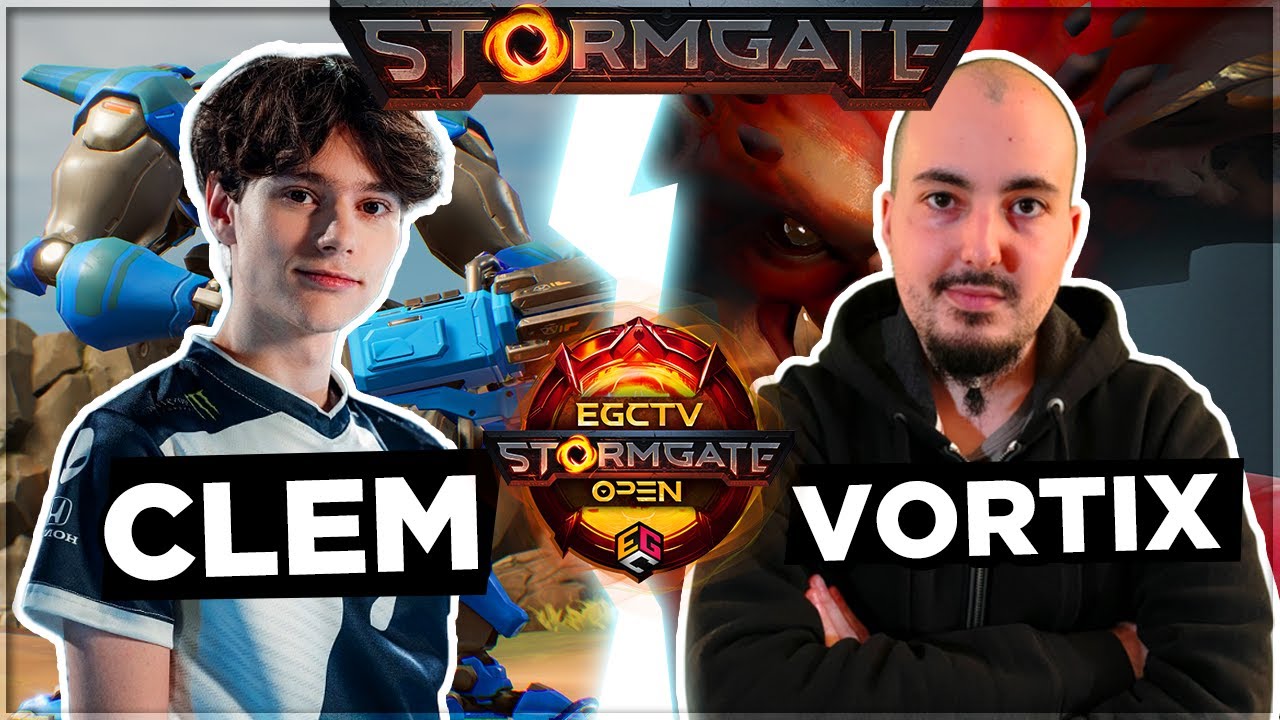STORMGATE  : Clem vs VortiX - Le DEUXIÉME Match du Français !  🏆