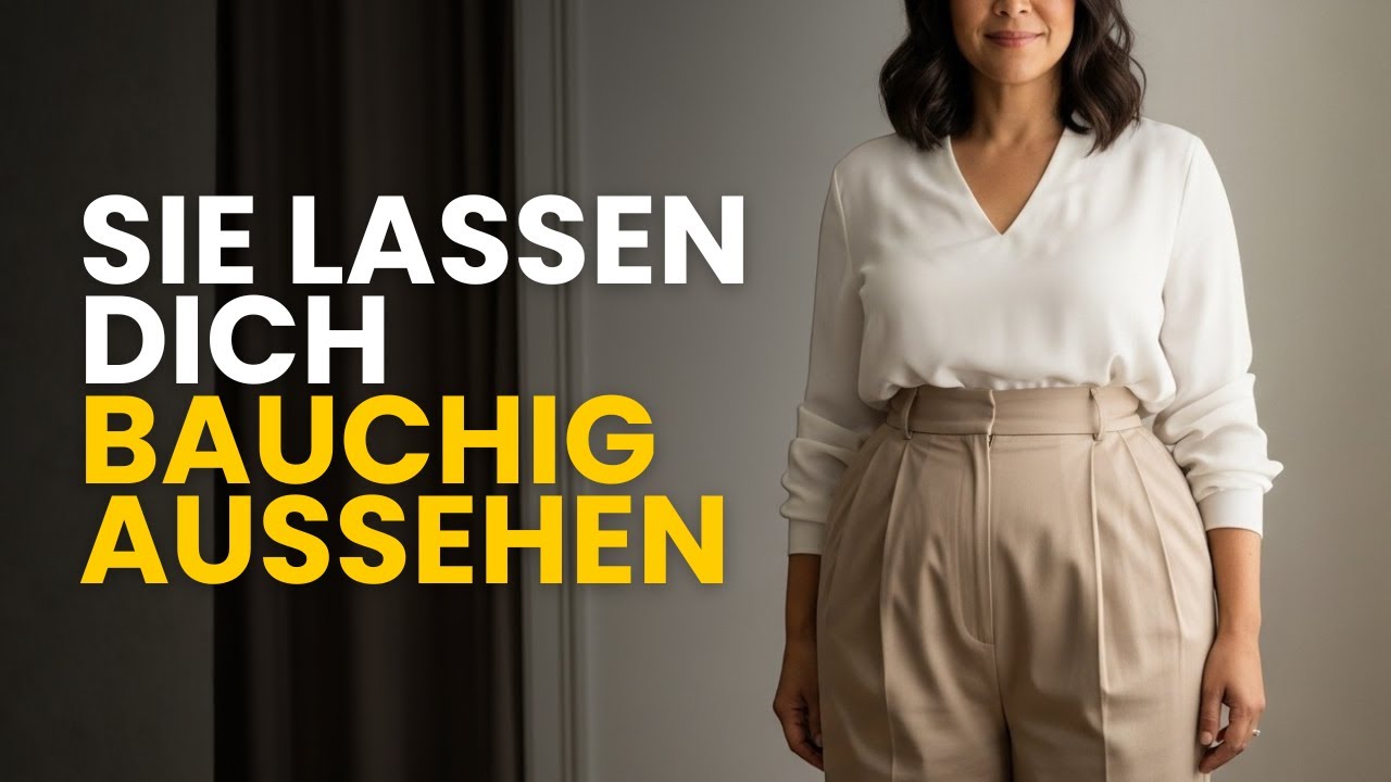 Hosen, Die Den Bauch Immer Größer Wirken Lassen.
