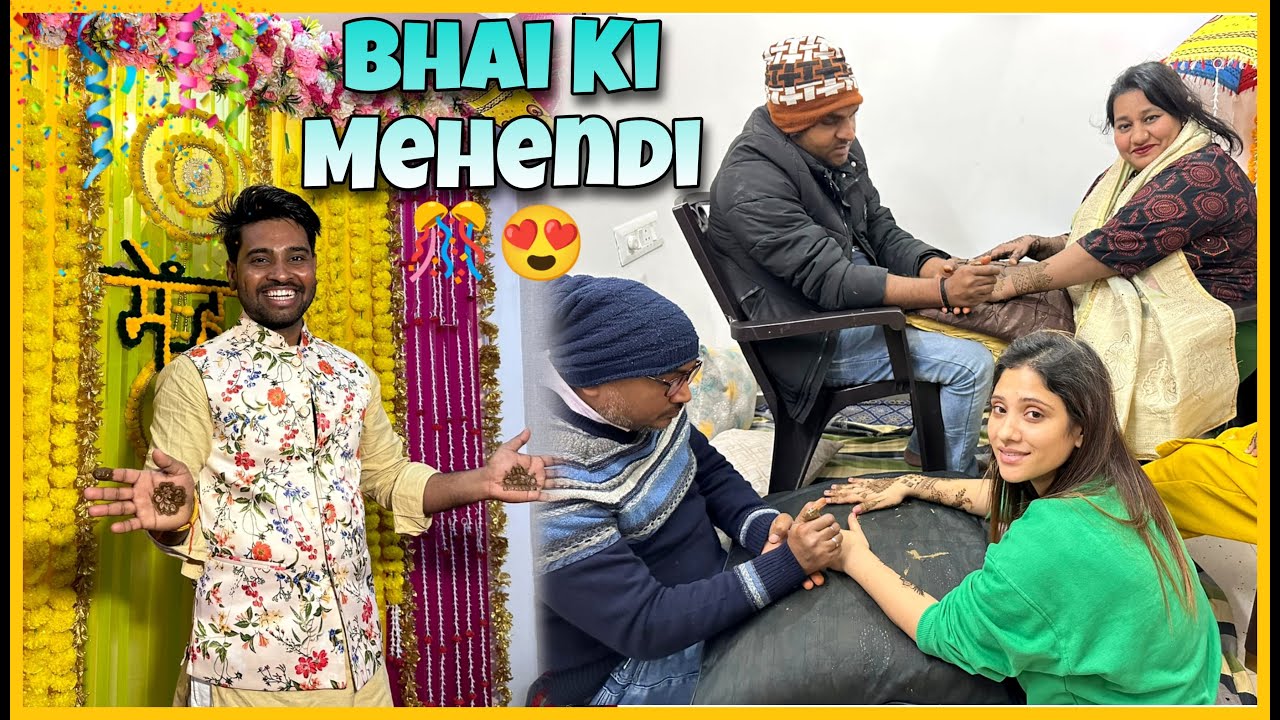 Bhai Ki Mehendi🎊😍Sangeet Me Nache Dulhe Ke Papa🥳