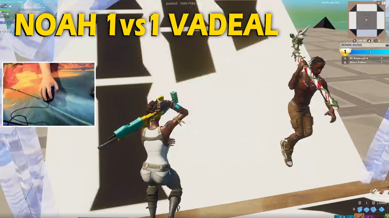 Noahreyli 1vs1 Vadeal - GANZER BUILDFIGHT (uncut)
