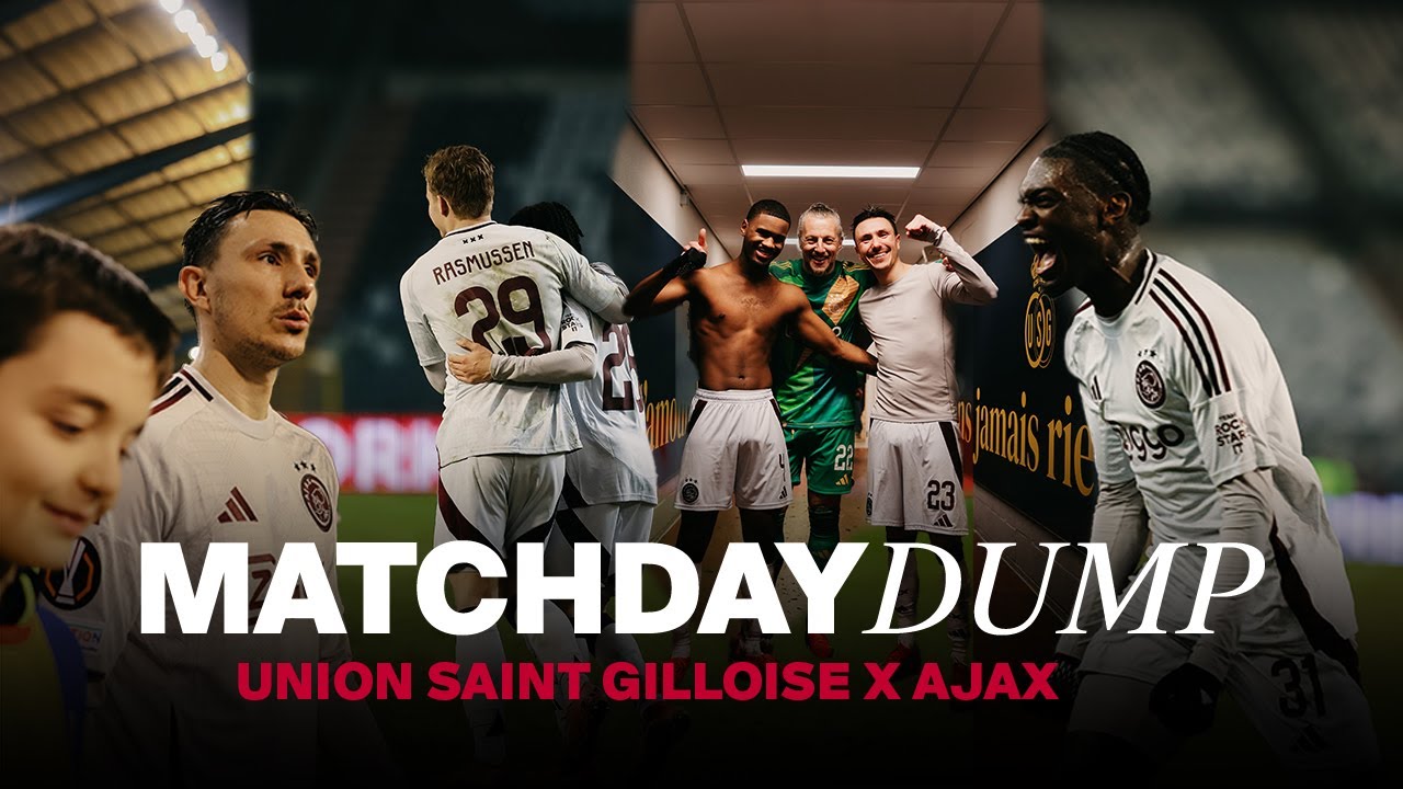 Mighty Mokio & 3 points in Europe's capital! 🇧🇪 | All UNSEEN footage of USG - Ajax! 👀