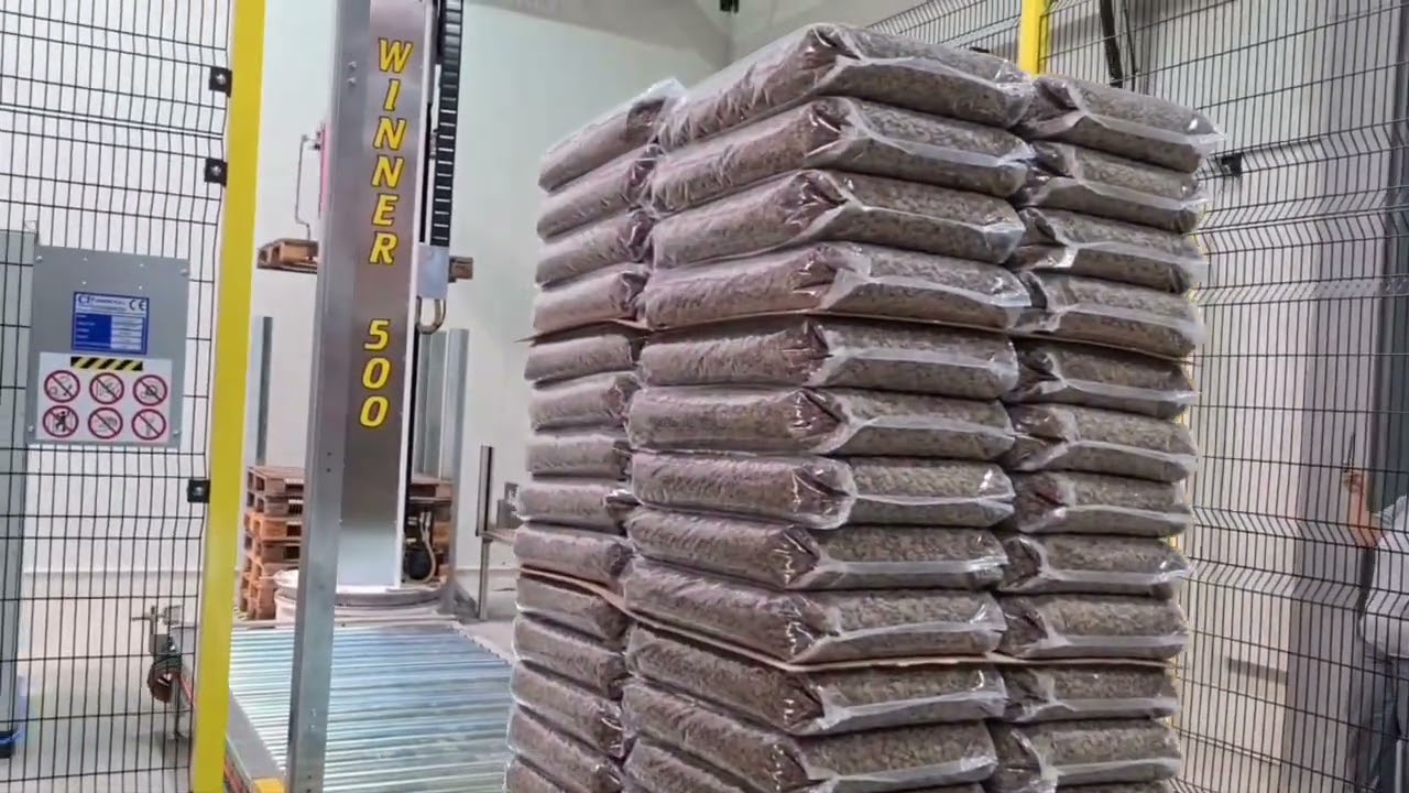 EUROPACK PALLETISER WINNER 500 GREEN & ATLANTA LYBRA STATION PRS + TOP PRESSURE