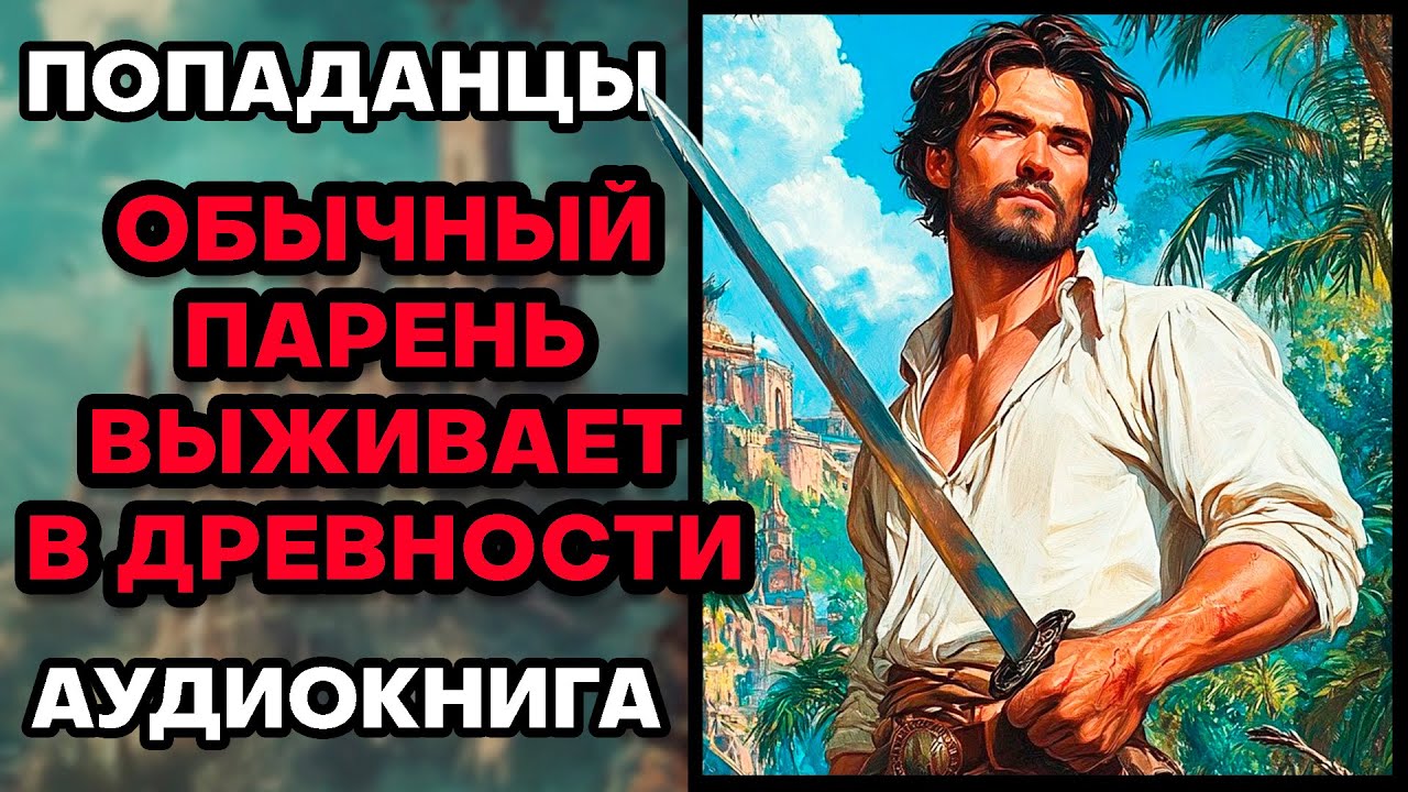 Аудиокнига ПОПАДАНЦЫ 💥 ОБЫЧНЫЙ ПАРЕНЬ ВЫЖИВАЕТ В ДРЕВНОСТИ