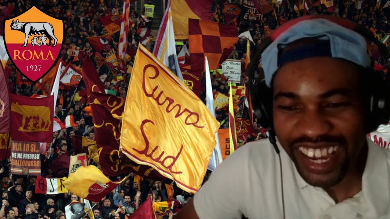 Американская реакция на AS ROMA ULTRAS | CURVA SUD ROMA