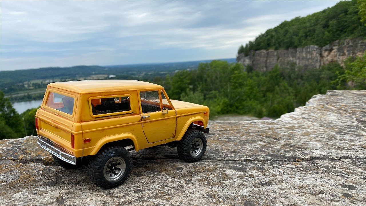 RC4WD 1/18 GELANDE II BLACK HAWK 4K CRAWL AND TRAIL - KELSO, ONTARIO #rc4wd #gelande #blackhawk #rc