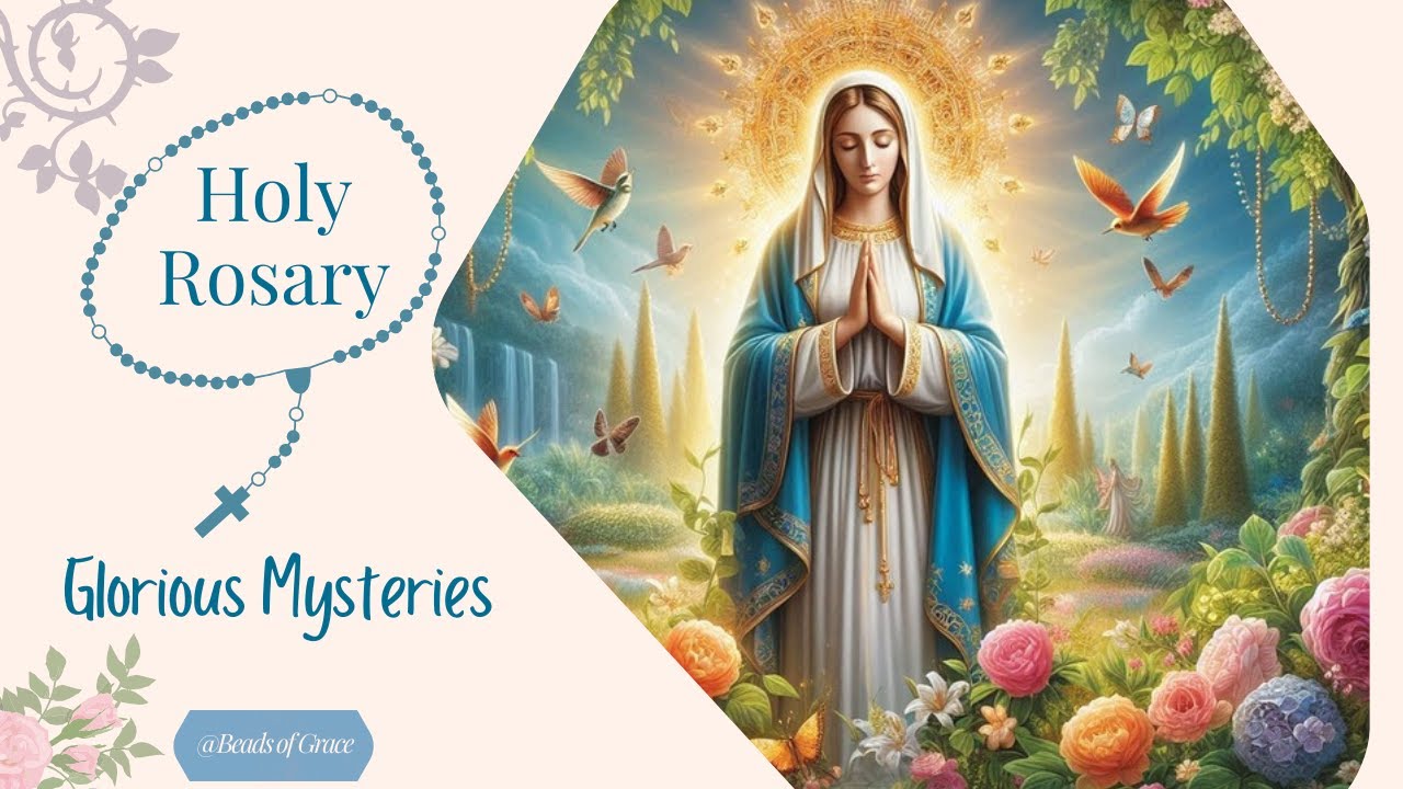 The Holy Rosary For Today Sunday | Glorious Mysteries #gloriousmysteries #rosarysunday #blessedmary
