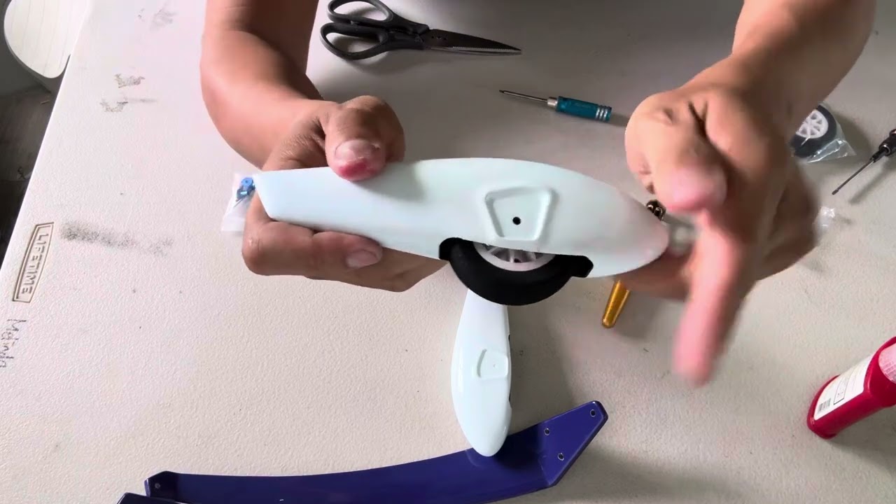 How to install VLV Aurora BIP F3A wheel shaft