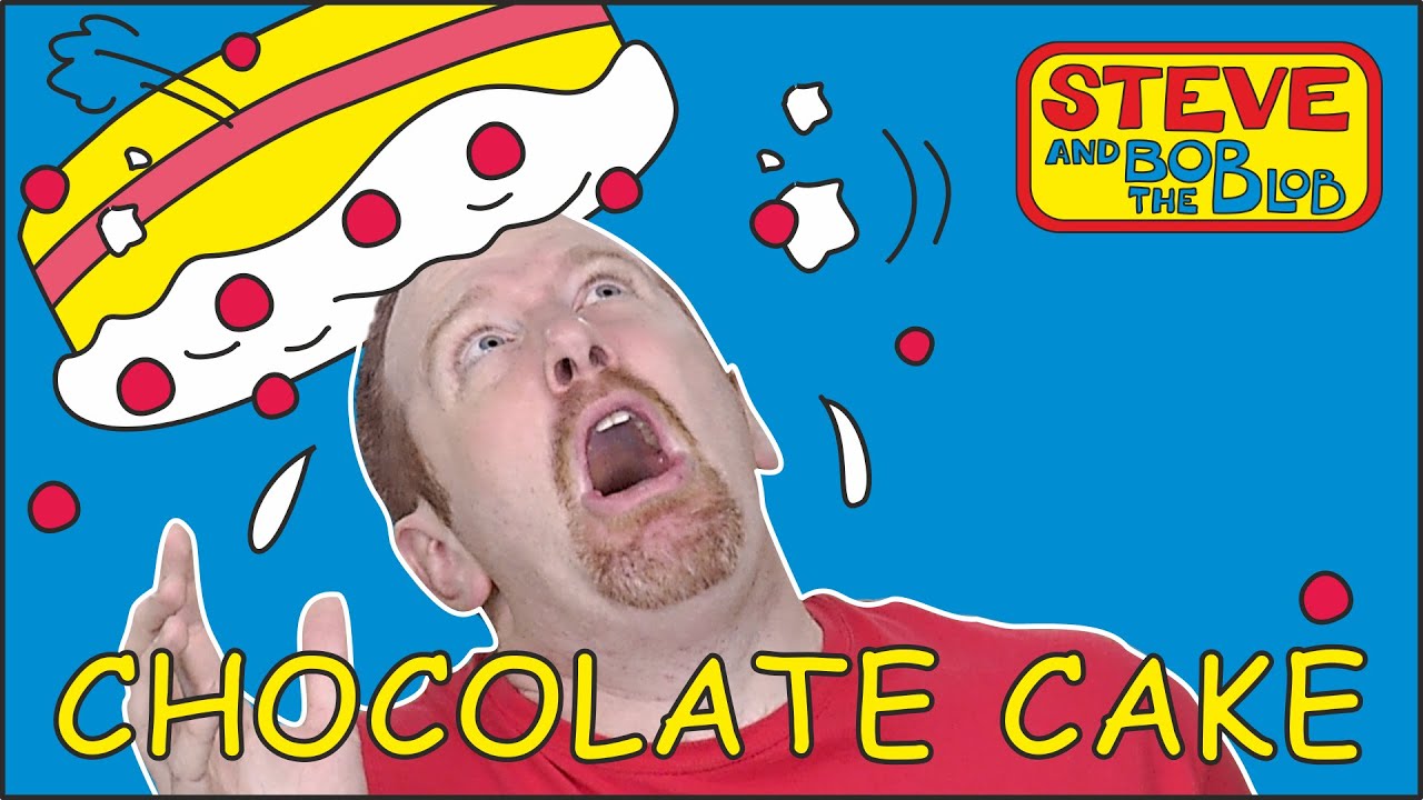 Chocolate Cake Story for Kids from Bob the Blob | Learn English Vocabulary