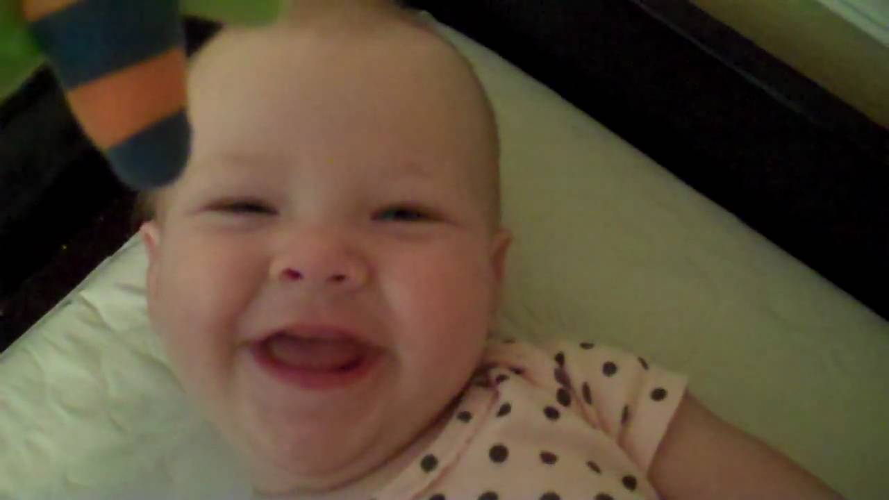 Giggling on the Changing Table