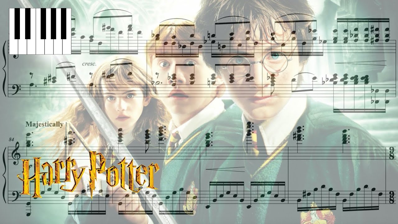 🎶 Fawkes The Phoenix - [piano solo] - Harry Potter And The Chamber Of Secrets - audio & sheet music