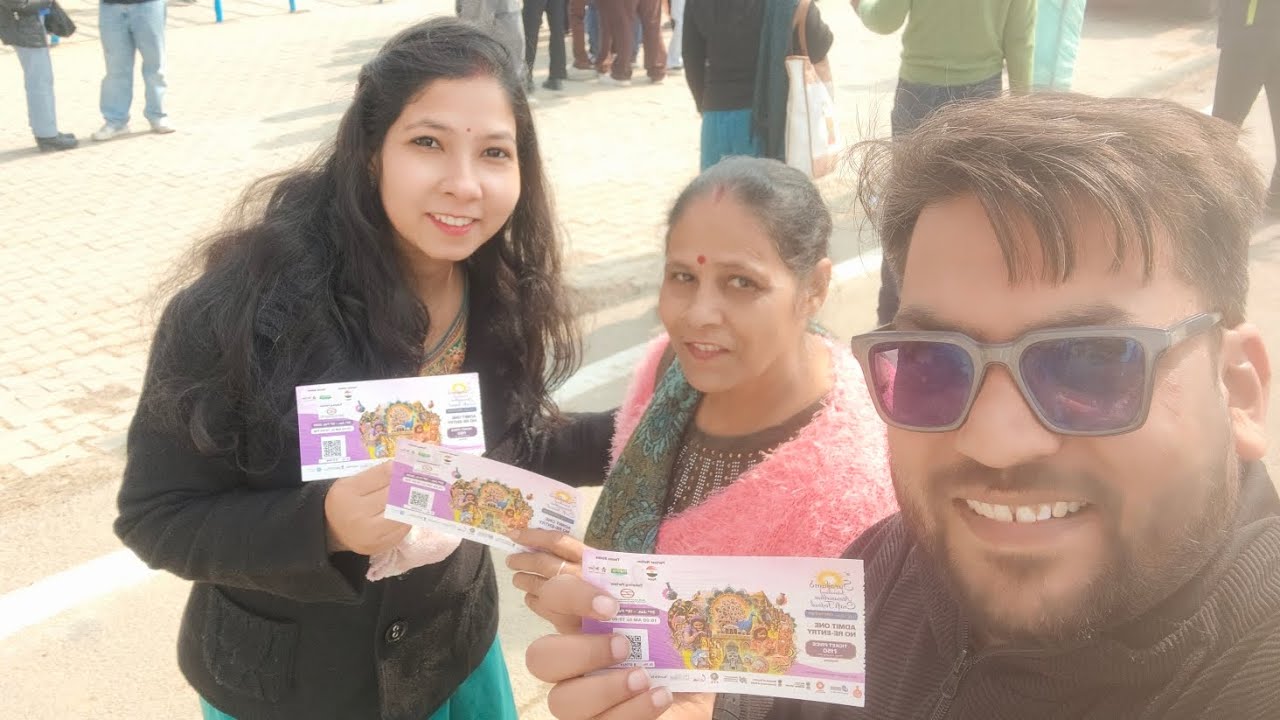 Surajkund Crafts Mela 2026 | Our First Visit |Full Family Vlog ❤️irst time gye Surajkund crafts Mela