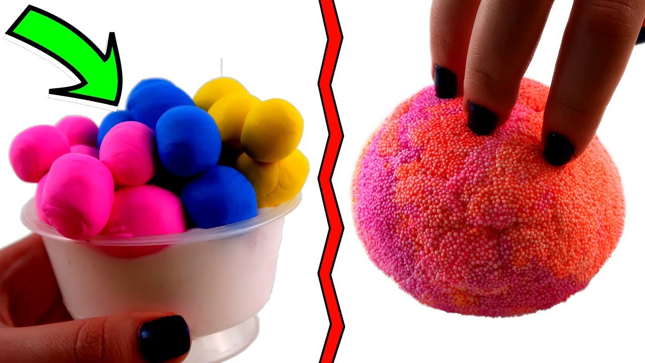 Prea multe ingrediente in SLIME - Adding Too Many Ingredients To Slime - Relaxing