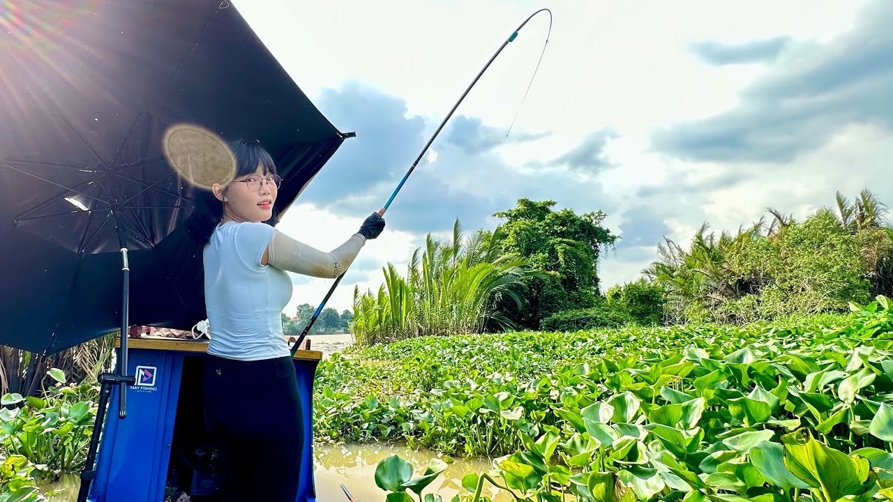 Thử Thách Làm Món Ăn 0 Đồng Từ Cá Câu Được | Món Này Ăn Đúng Là Ngon Quên Lối Về