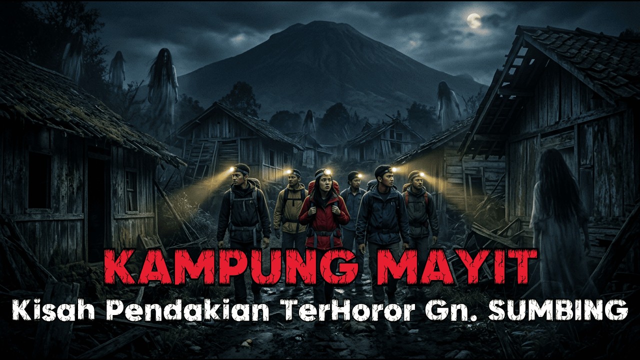SEREM BANGETT!! KISAH PENDAKIAN GUNUNG SUMBING PALING HOROR - TERSESAT DI KAMPUNG MAYIT