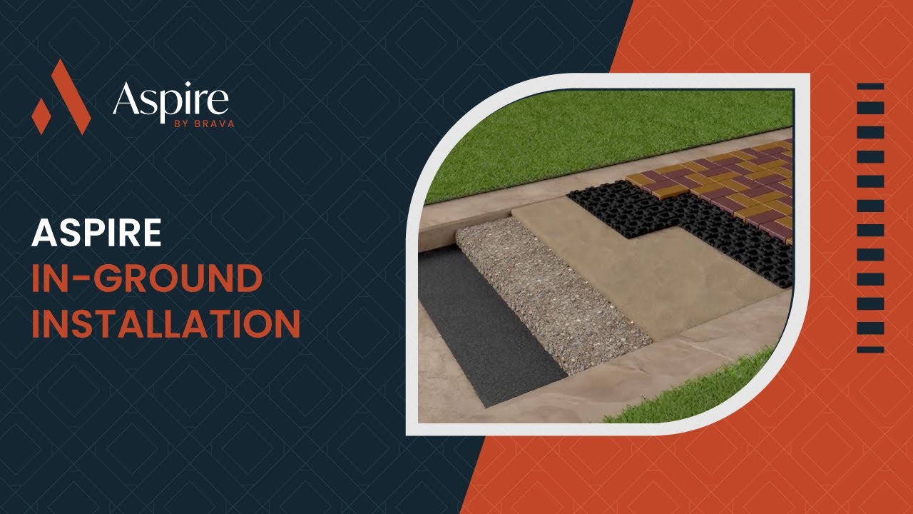 Aspire Paver System | In Ground Installation