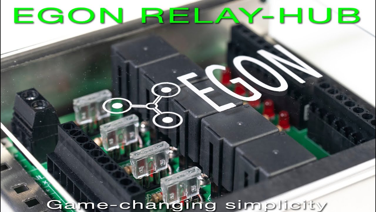 EGON RELAY-HUB. World's simplest analogue switcher and time saver @4xoverland