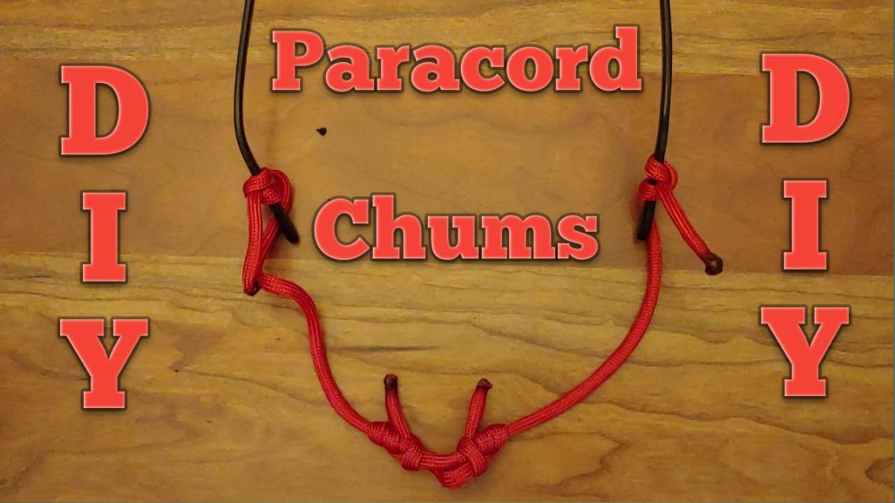 DIY Paracord CHUMS