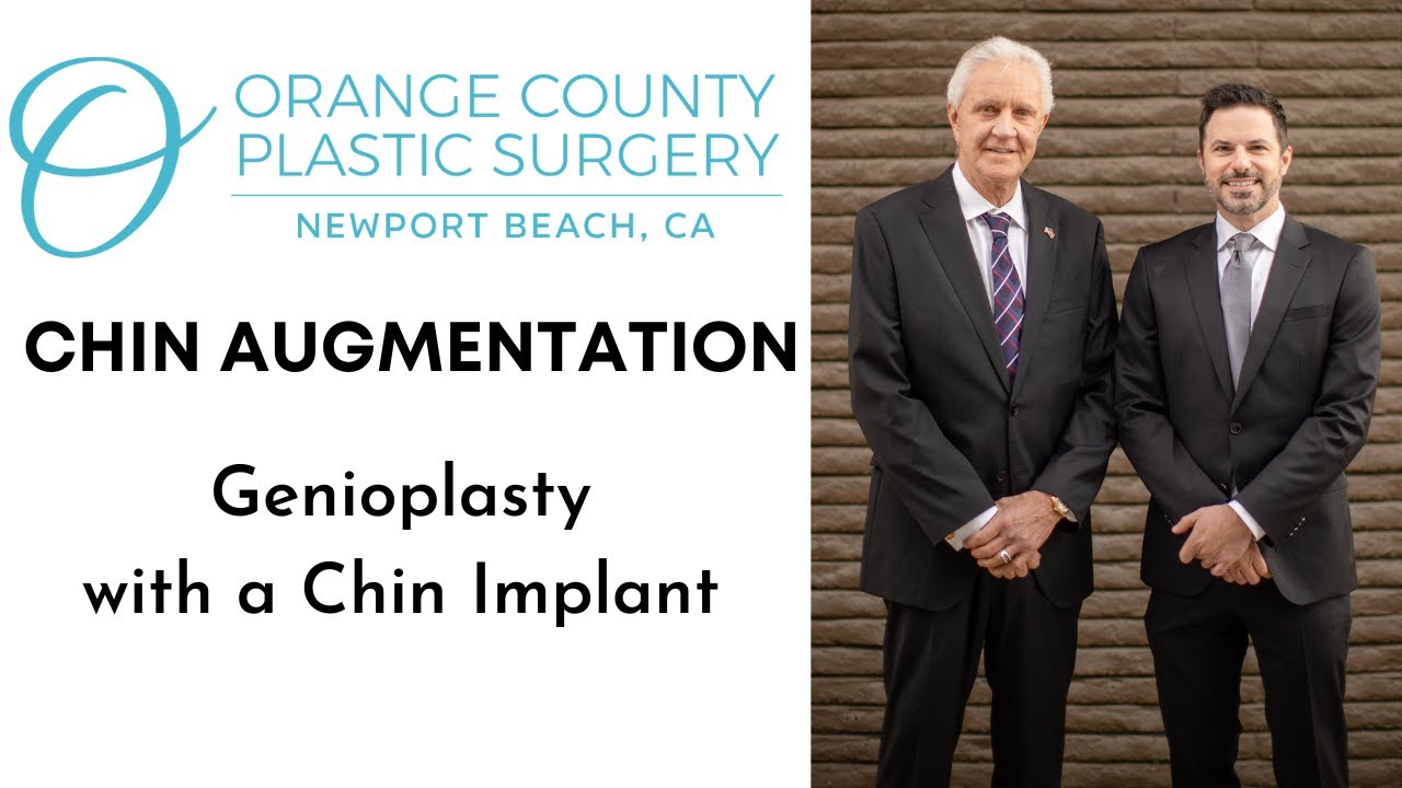 Chin Augmentation (Genioplasty with Chin Implant) During a Facelift | Orange County Plastic Surgery