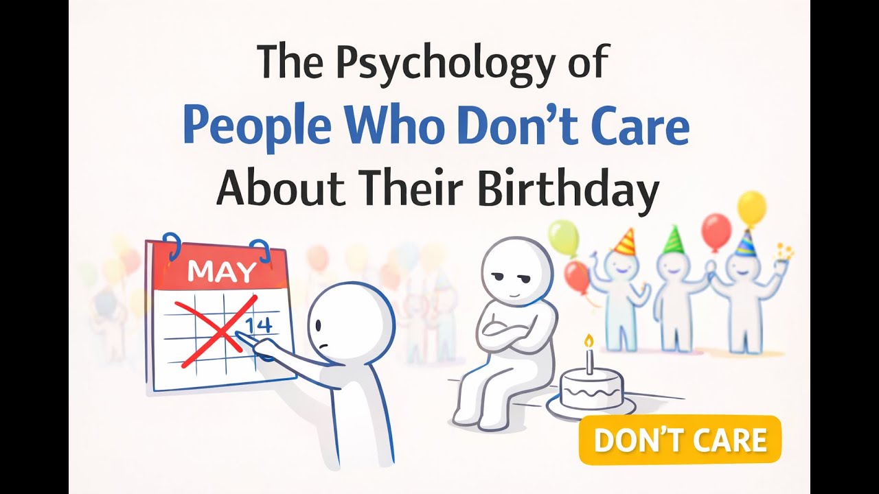 The Psychology of People Who Don’t Care About Their Birthday