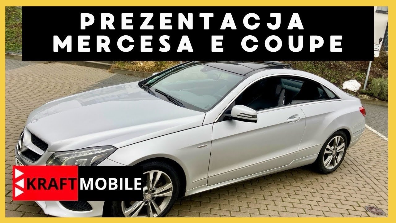 PREZENTACJA MERCEDESA E200 COUPE  @KraftMobile