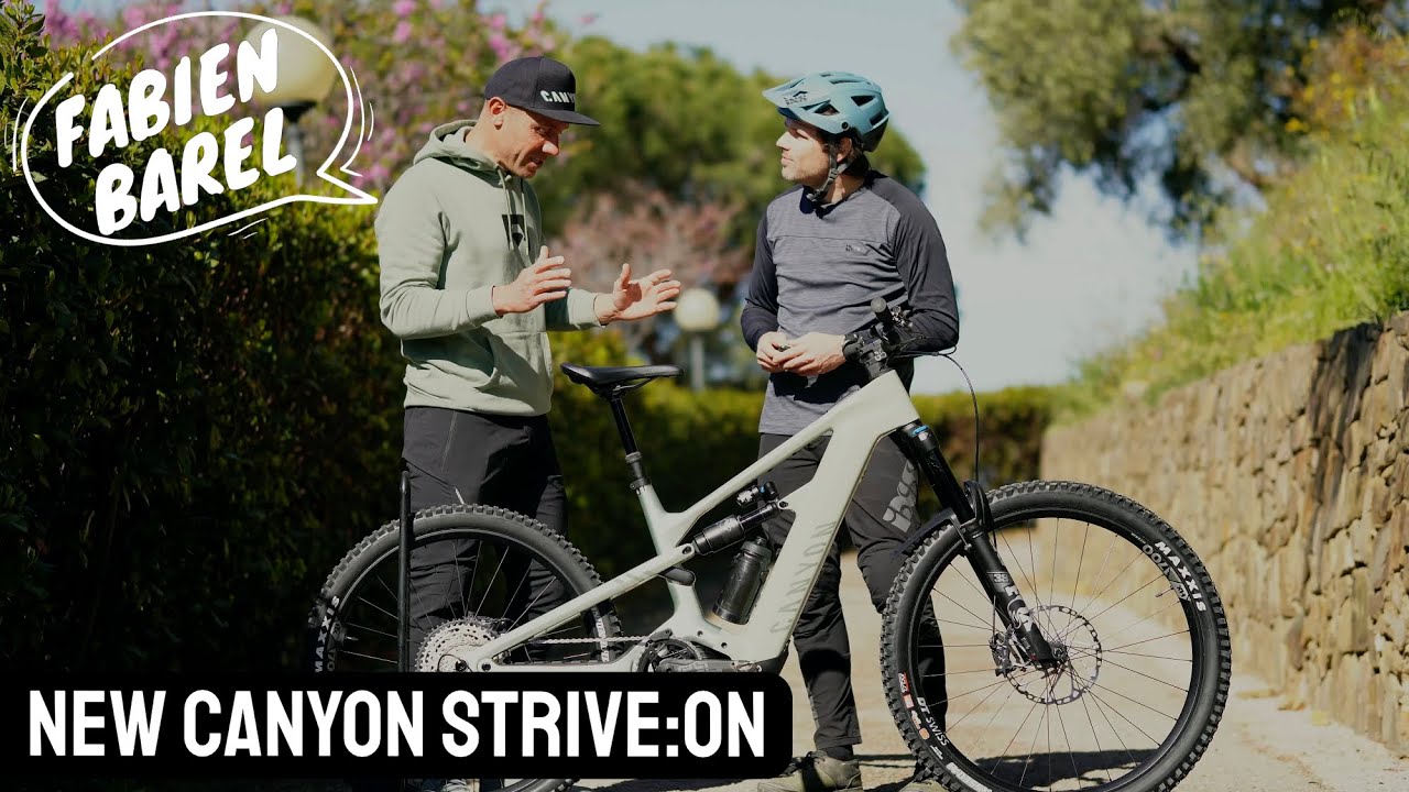 Canyon Strive:ON 2023 - Fabien Barel (EN Subtitles) - - - BIKESTOCK.cz