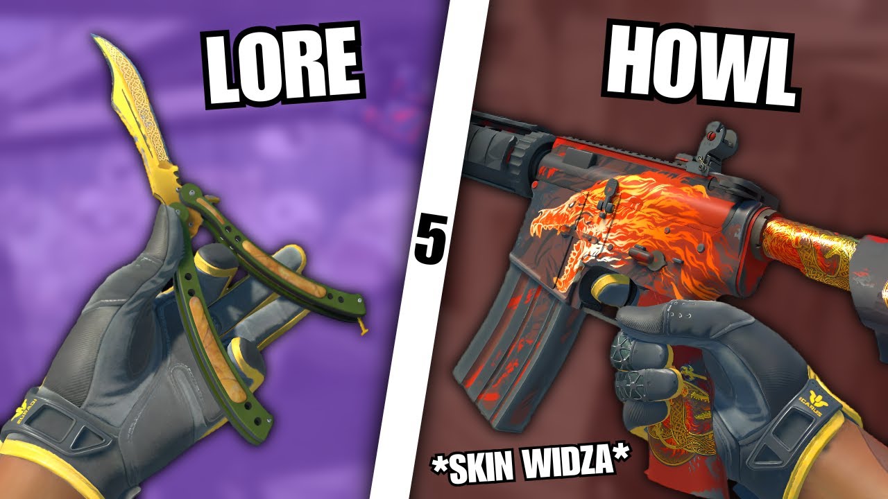 OCENIAM EKWIPUNKI WIDZÓW w CS2 *M4 HOWL*