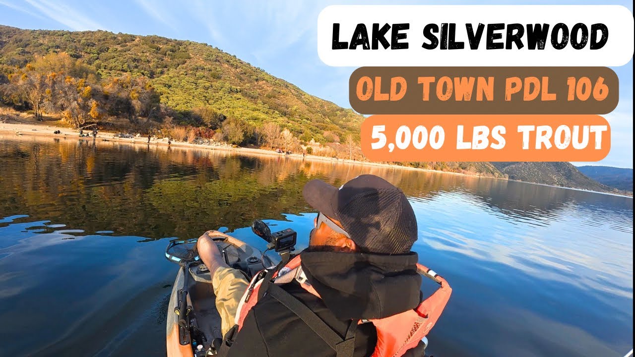 SoCal Trout Fishing (Lake Silverwood Kayak Fishing) Maiden Voyage ￼