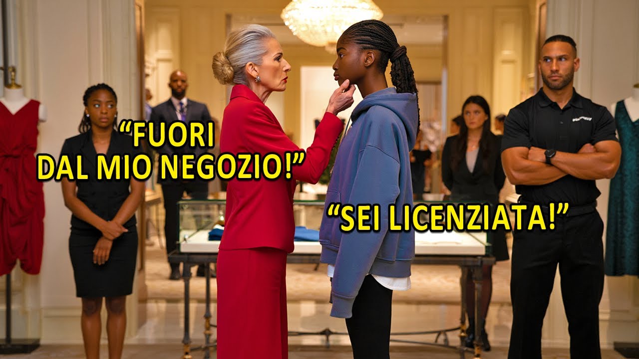 Un direttore bianco schiaffeggia una donna nera ignaro che è la miliardaria proprietaria del negozio