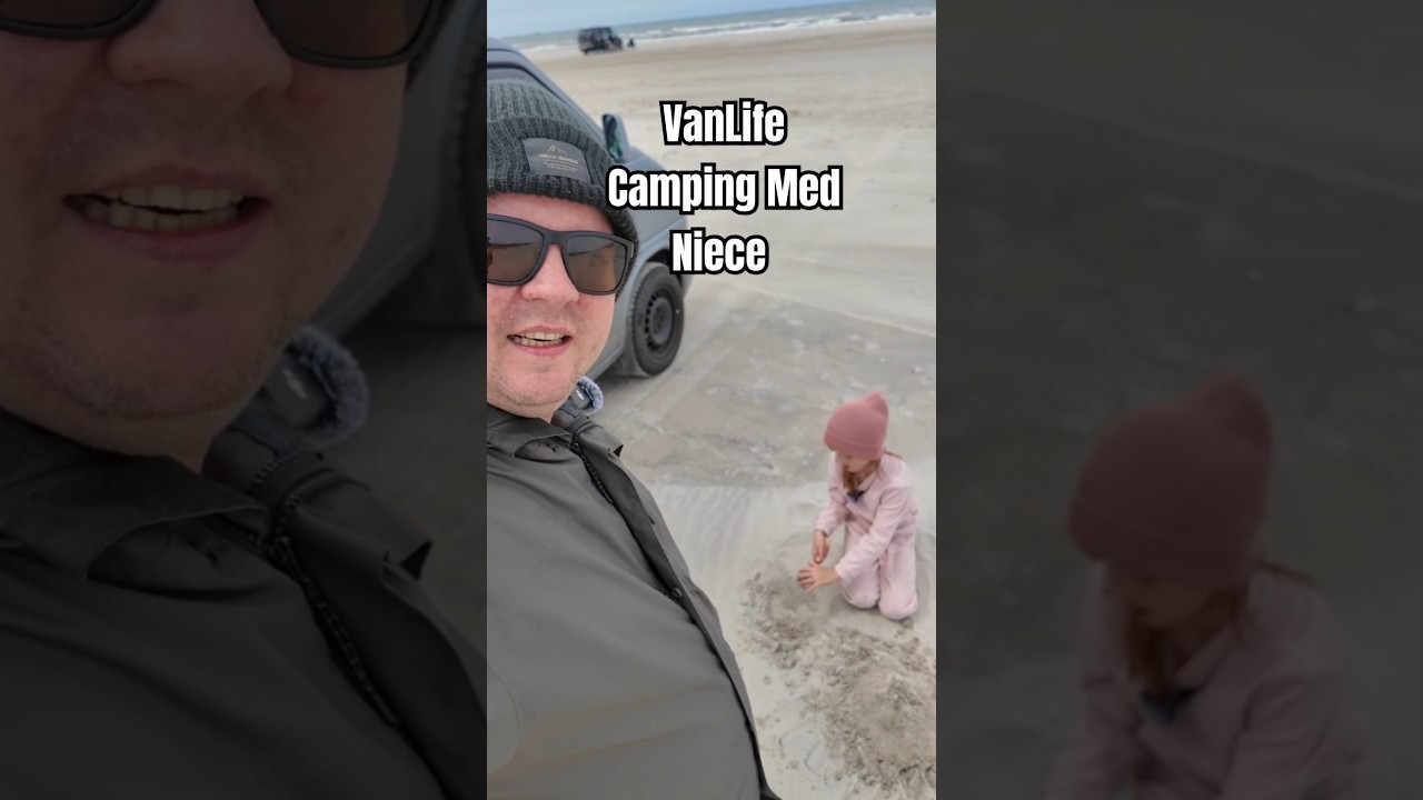 Camping med 7 &aring;rige niece #vanlife